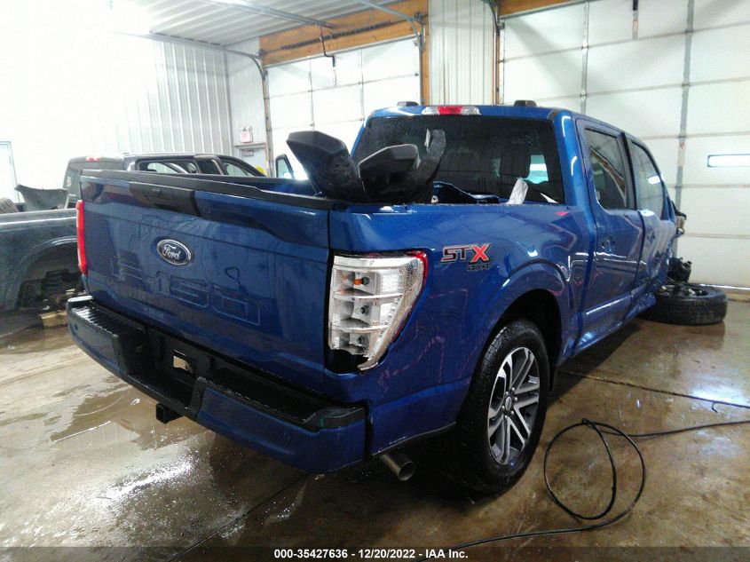 2022 FORD F-150 XL/XLT/LARIAT VIN: 1FTFW1E54NFB95706