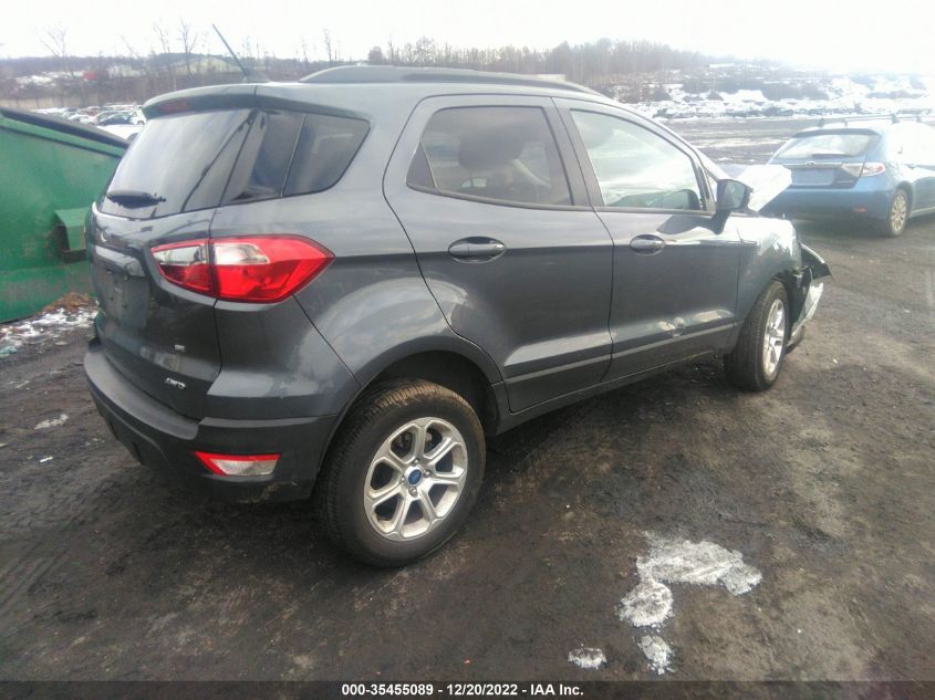 2021 FORD ECOSPORT SE VIN: MAJ6S3GL4MC427746