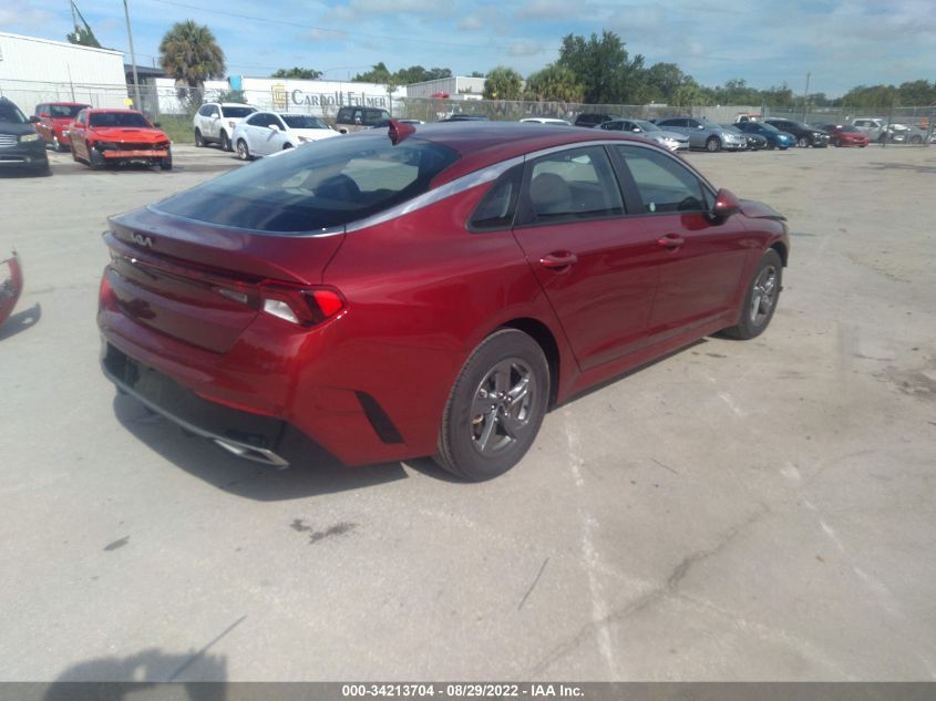 2022 KIA K5 LXS VIN: 5XXG14J21NG143337