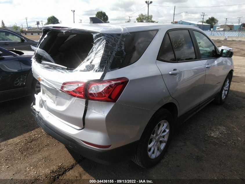 2021 CHEVROLET EQUINOX LS VIN: 3GNAXHEV3MS155702