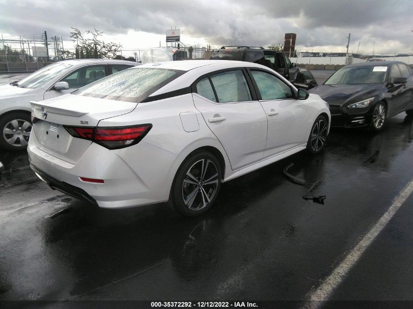 2022 NISSAN SENTRA SR VIN: 3N1AB8DV0NY287987