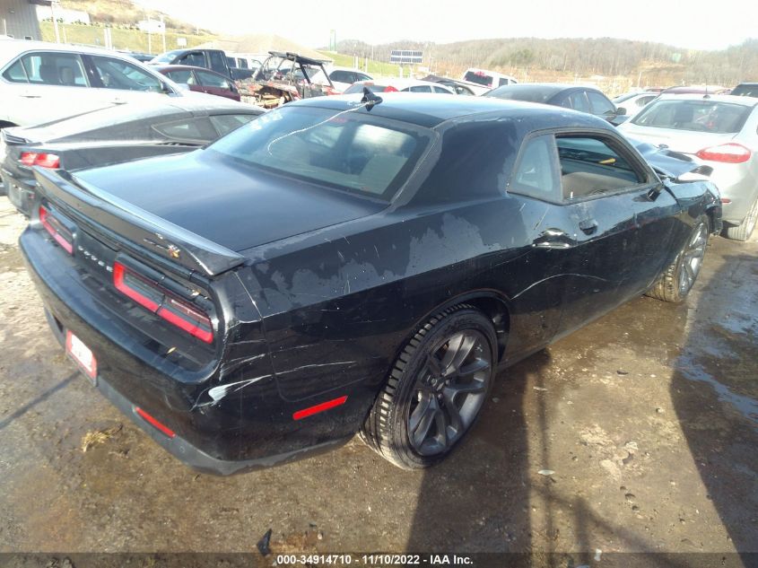 2022 DODGE CHALLENGER R/T SCAT PACK VIN: 2C3CDZFJ0NH172039