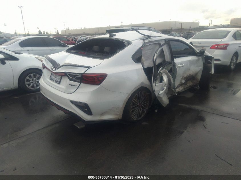 2021 KIA FORTE GT VIN: 3KPF44AC0ME417646