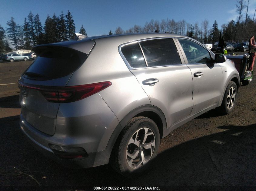 2022 KIA SPORTAGE LX VIN: KNDPMCAC3N7008959