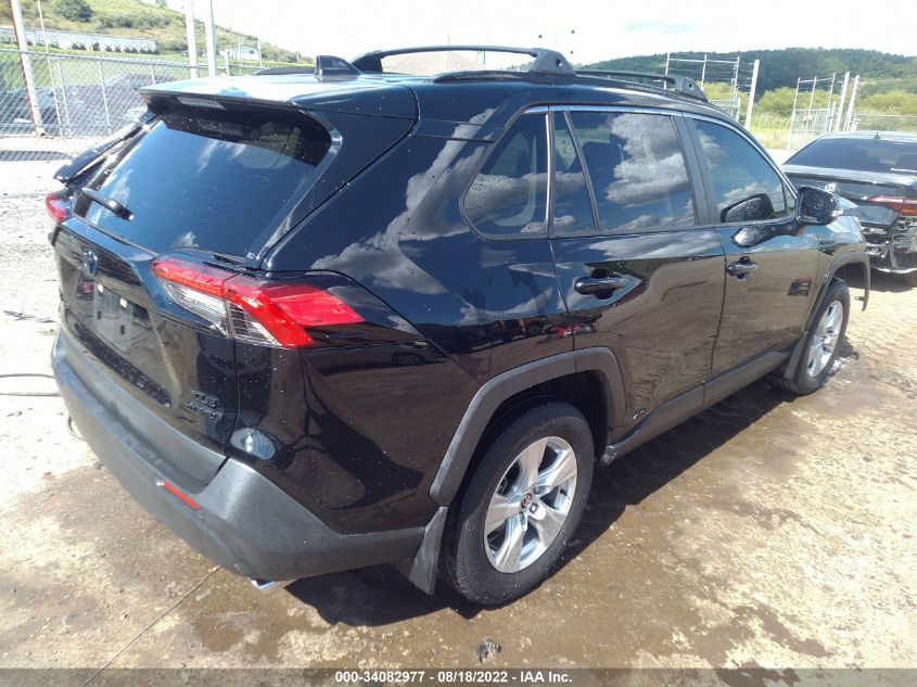 2021 TOYOTA RAV4 HYBRID XLE VIN: JTMRWRFV7MD124746