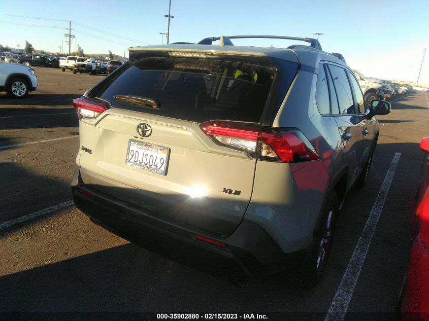 2022 TOYOTA RAV4 XLE VIN: 2T3W1RFV6NW229218