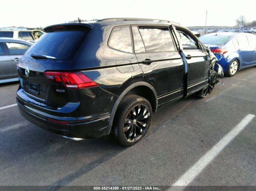2021 VOLKSWAGEN TIGUAN SE/SE R-LINE BLACK/SEL VIN: 3VV2B7AX7MM020273