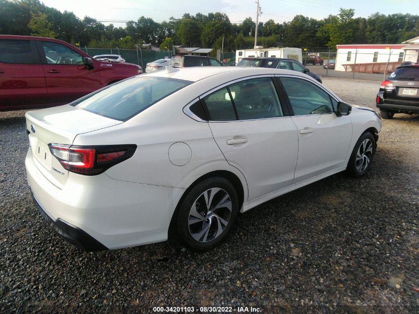 2020 SUBARU LEGACY VIN: 4S3BWAB66L3030850