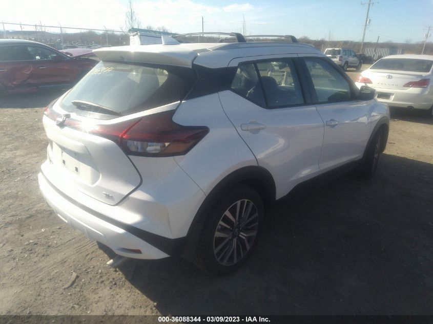 2022 NISSAN KICKS SV VIN: 3N1CP5CV0NL489090