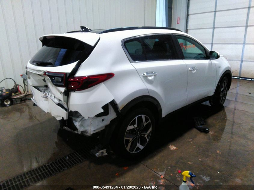 2022 KIA SPORTAGE EX VIN: KNDPNCAC6N7990421
