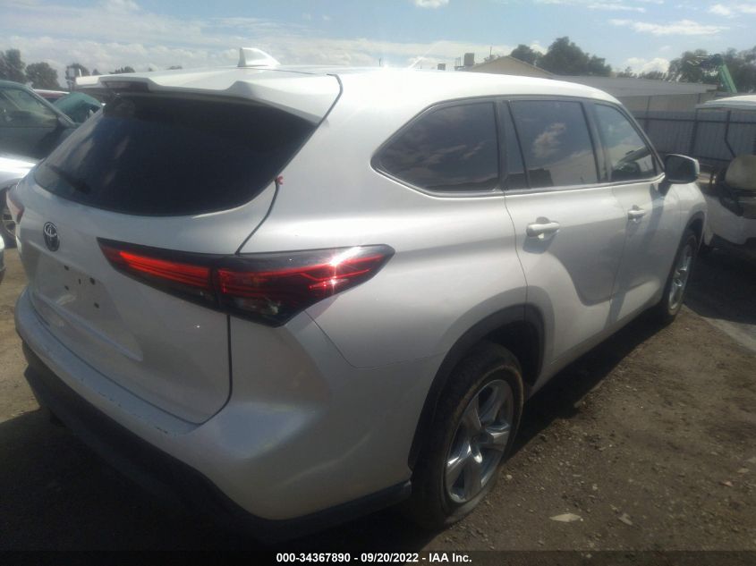 2020 TOYOTA HIGHLANDER L VIN: 5TDCZRAH2LS012759