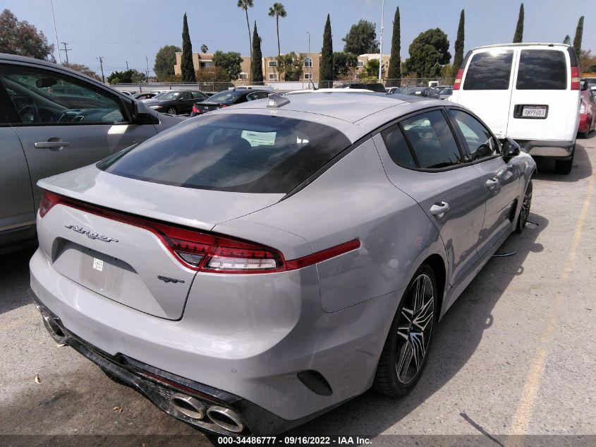 2022 KIA STINGER GT1 VIN: KNAE45LC7N6109067