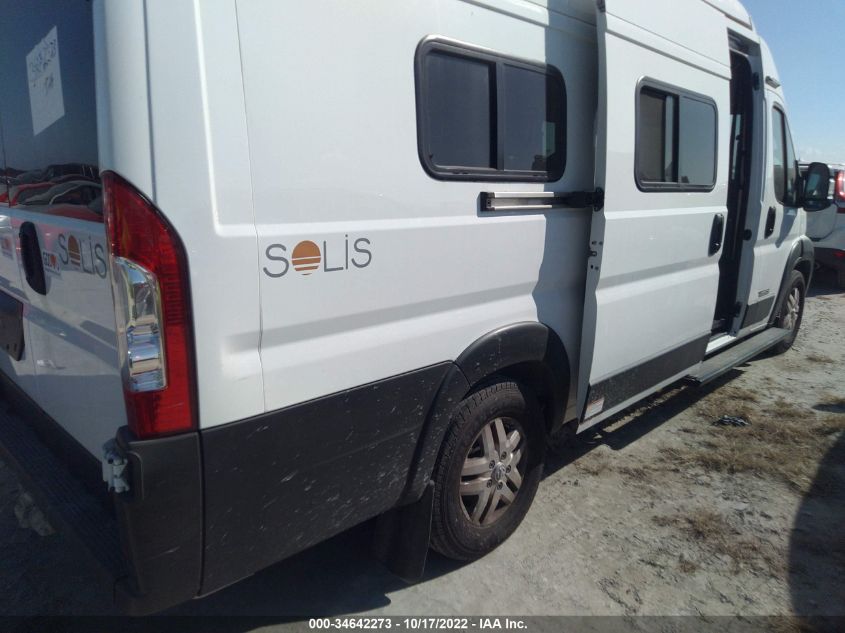 2022 RAM PROMASTER CARGO VAN VIN: 3C6MRVJG0NE104803