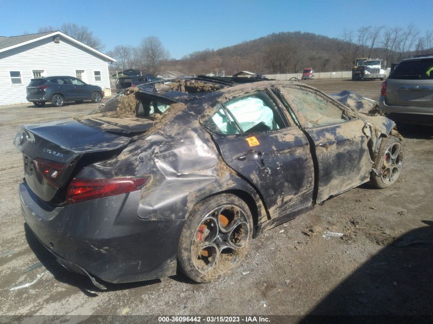 2022 ALFA ROMEO GIULIA TI VIN: ZARFANBN3N7664889
