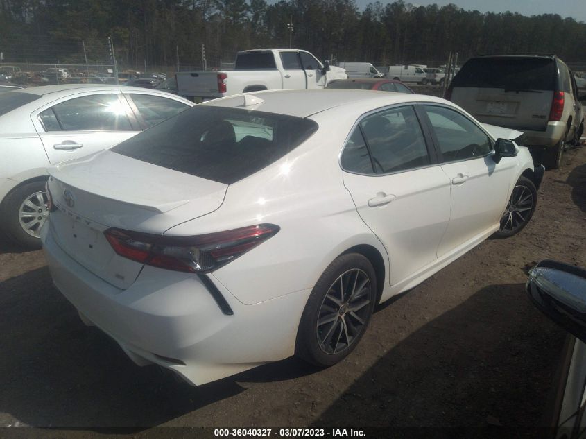 2022 TOYOTA CAMRY SE VIN: 4T1G11AK2NU055739