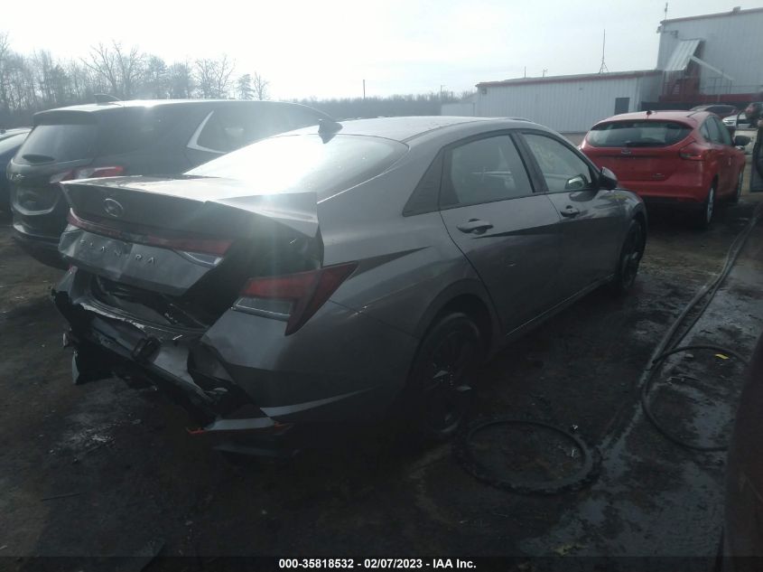 2022 HYUNDAI ELANTRA SEL VIN: KMHLM4AG5NU332970
