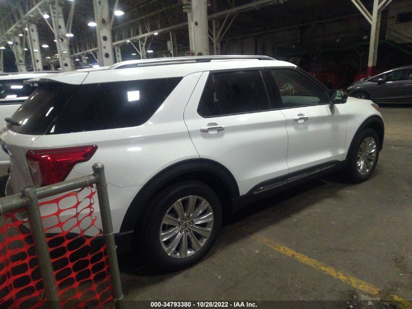 2022 FORD EXPLORER LIMITED VIN: 1FM5K8FW2NNA09329
