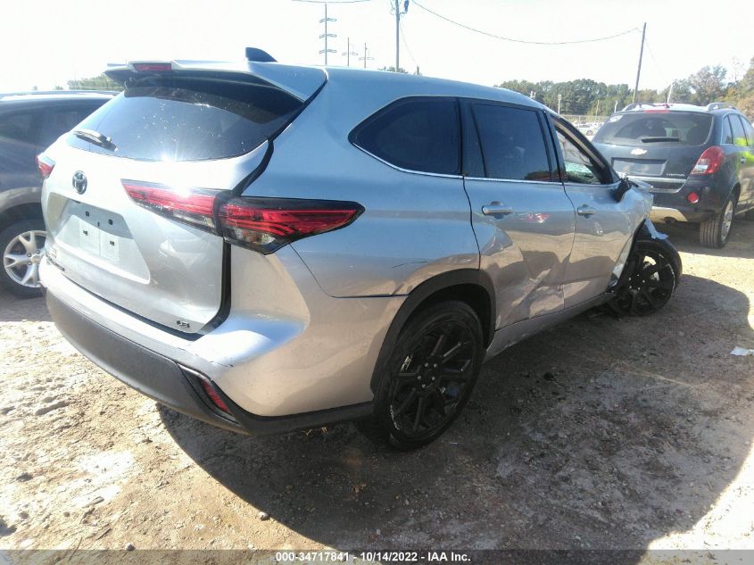 2022 TOYOTA HIGHLANDER LE VIN: 5TDZZRAH4NS107272