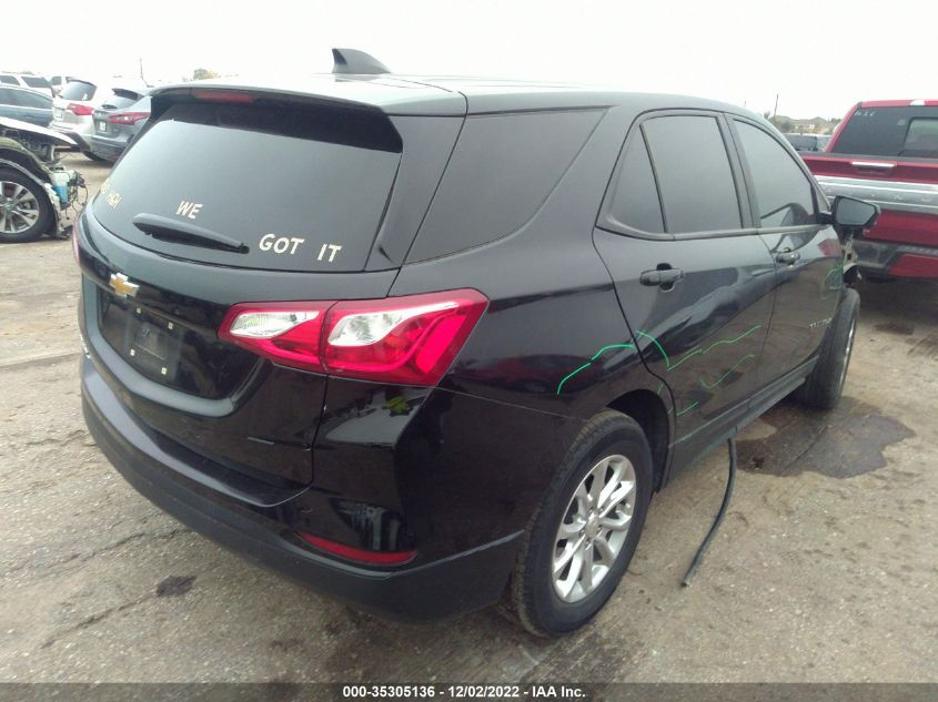 2020 CHEVROLET EQUINOX LS VIN: 2GNAXHEV4L6268118