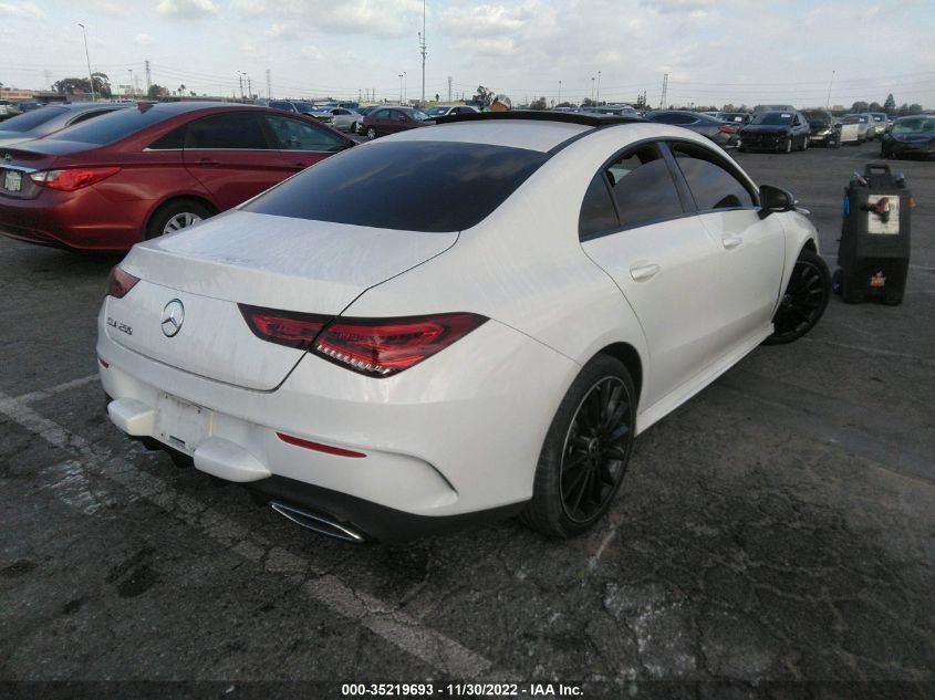 2020 MERCEDES-BENZ CLA CLA 250 VIN: WDD5J4GB6LN035897