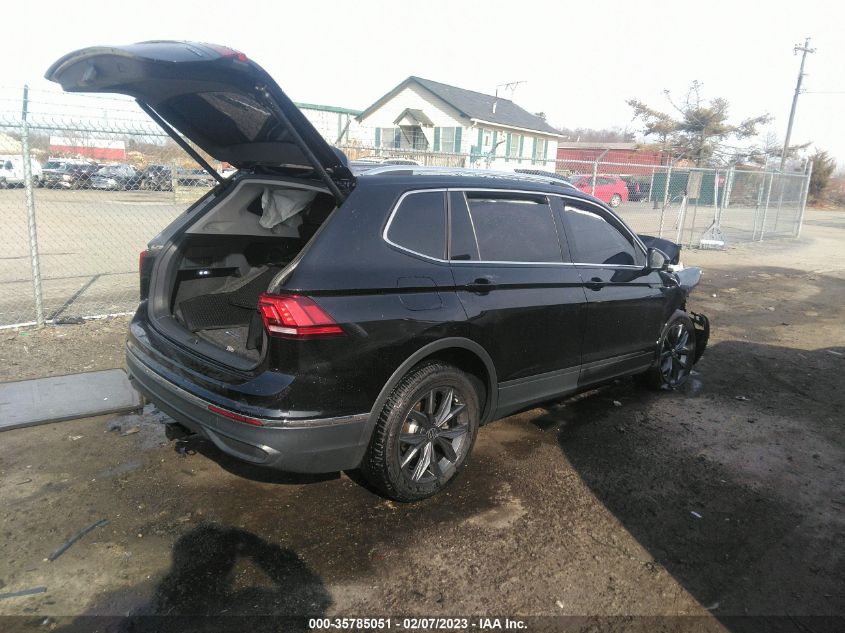 2022 VOLKSWAGEN TIGUAN SE VIN: 3VV2B7AX8NM091452