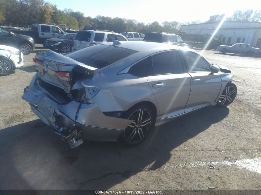 2021 HONDA ACCORD SEDAN EX-L VIN: 1HGCV1F55MA060459