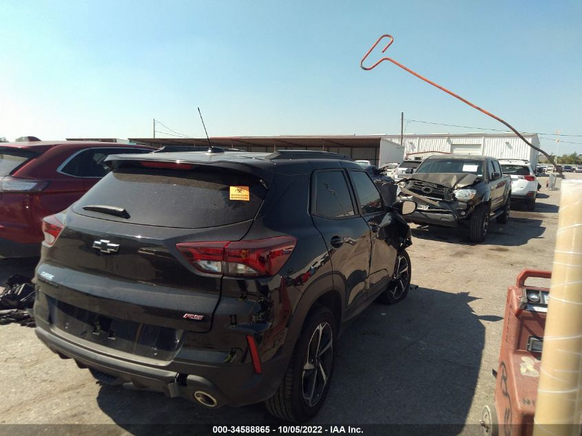 2022 CHEVROLET TRAILBLAZER RS VIN: KL79MTSL3NB109212