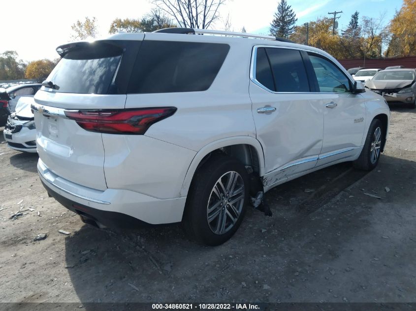 2022 CHEVROLET TRAVERSE HIGH COUNTRY VIN: 1GNEVNKW7NJ117637