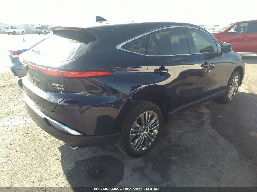 2021 TOYOTA VENZA LE/XLE/LIMITED VIN: JTEAAAAH9MJ084410