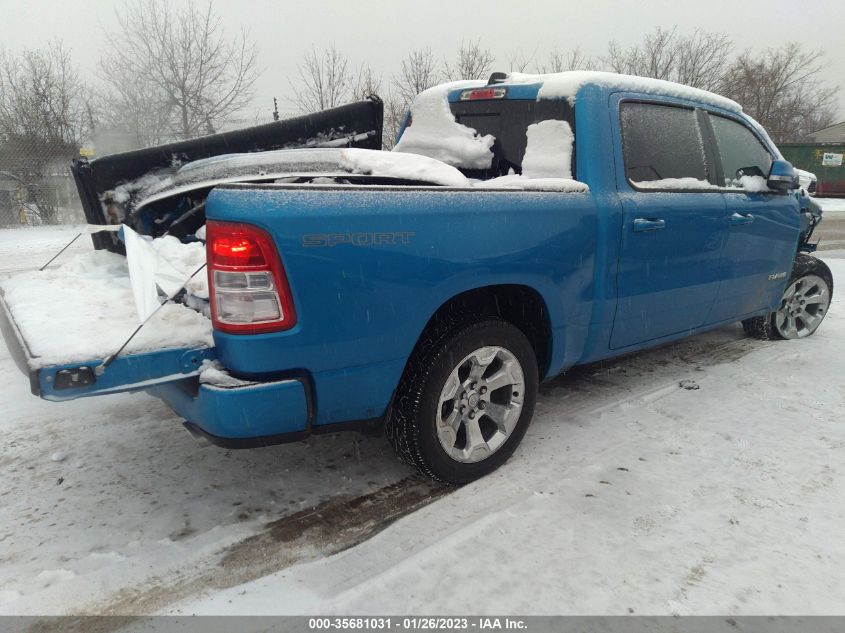 2022 RAM 1500 BIG HORN VIN: 1C6SRFFT2NN220793