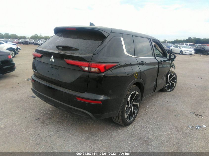 2022 MITSUBISHI OUTLANDER ES VIN: JA4J3TA8XNZ074606
