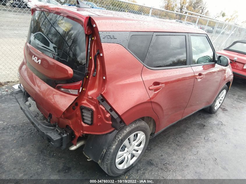 2022 KIA SOUL LX VIN: KNDJ23AU9N7809576