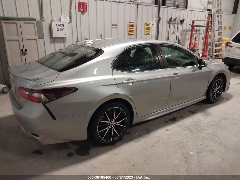 2022 TOYOTA CAMRY SE VIN: 4T1G11AK2NU621639