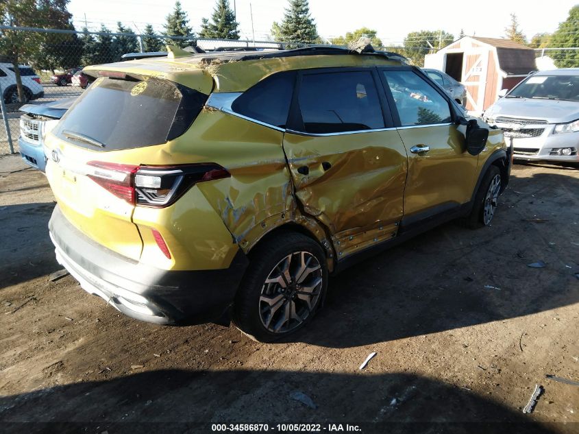 2021 KIA SELTOS SX VIN: KNDETCA24M7179381