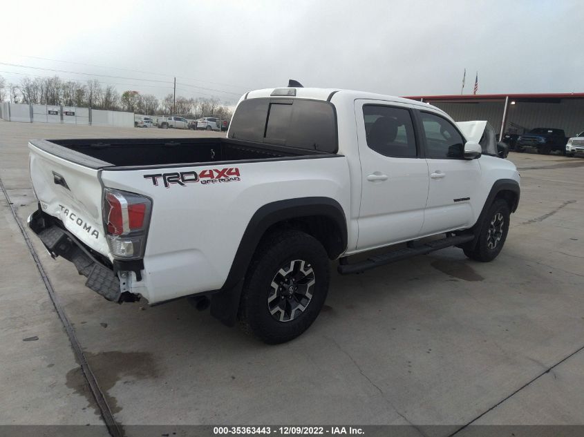 2022 TOYOTA TACOMA 4WD SR/SR5/TRD SPORT VIN: 3TMCZ5AN3NM523124