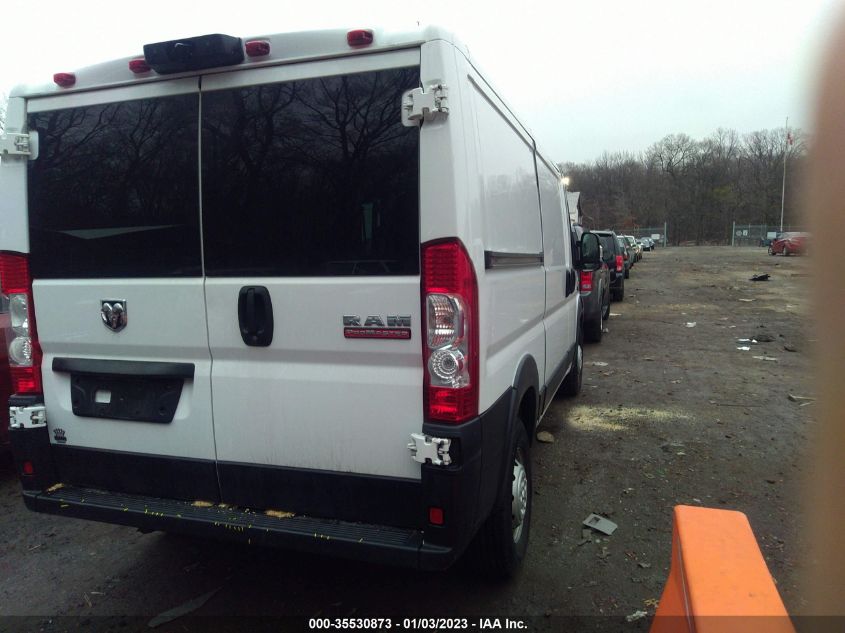 2020 RAM PROMASTER CARGO VAN VIN: 3C6TRVAG8LE106033