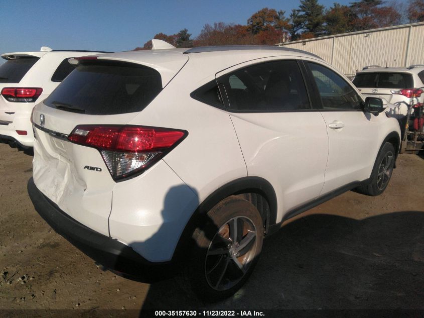 2021 HONDA HR-V EX VIN: 3CZRU6H55MM727470