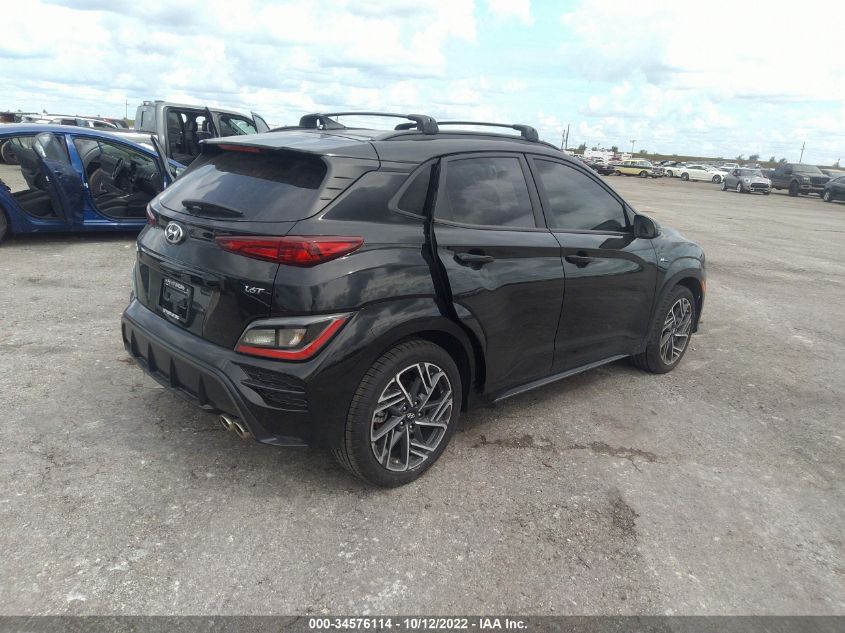 2022 HYUNDAI KONA N LINE VIN: KM8K33A34NU856777