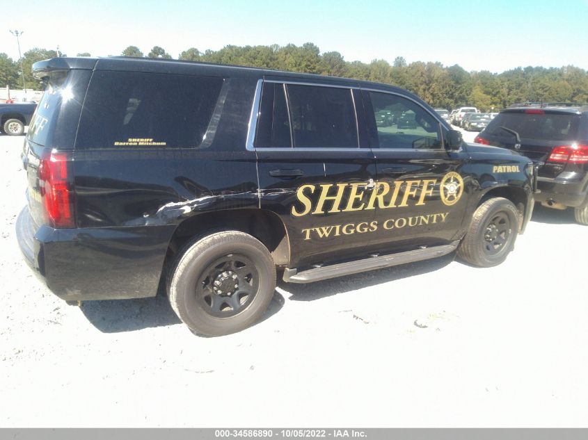 2020 CHEVROLET TAHOE COMMERCIAL VIN: 1GNLCDEC5LR305922