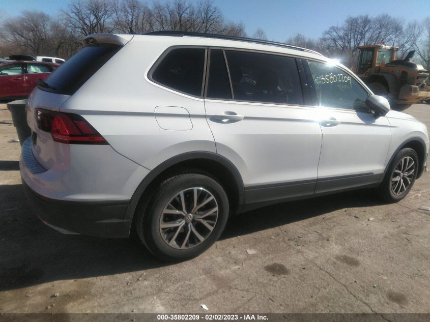 2021 VOLKSWAGEN TIGUAN S VIN: 3VV1B7AX1MM043818