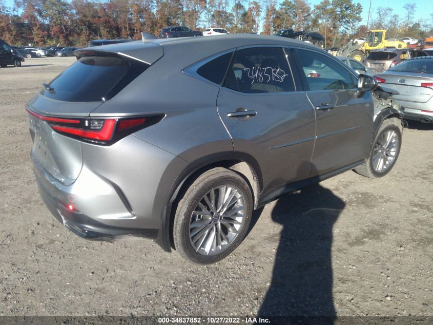 2022 LEXUS NX NX 350H PREMIUM VIN: 2T2GKCEZ8NC007627