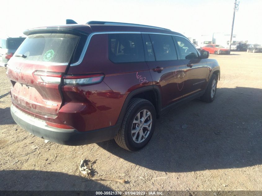 2021 JEEP GRAND CHEROKEE L LIMITED VIN: 1C4RJKBGXM8112421
