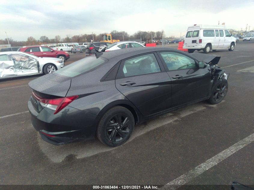 2022 HYUNDAI ELANTRA SEL VIN: 5NPLS4AG9NH065112