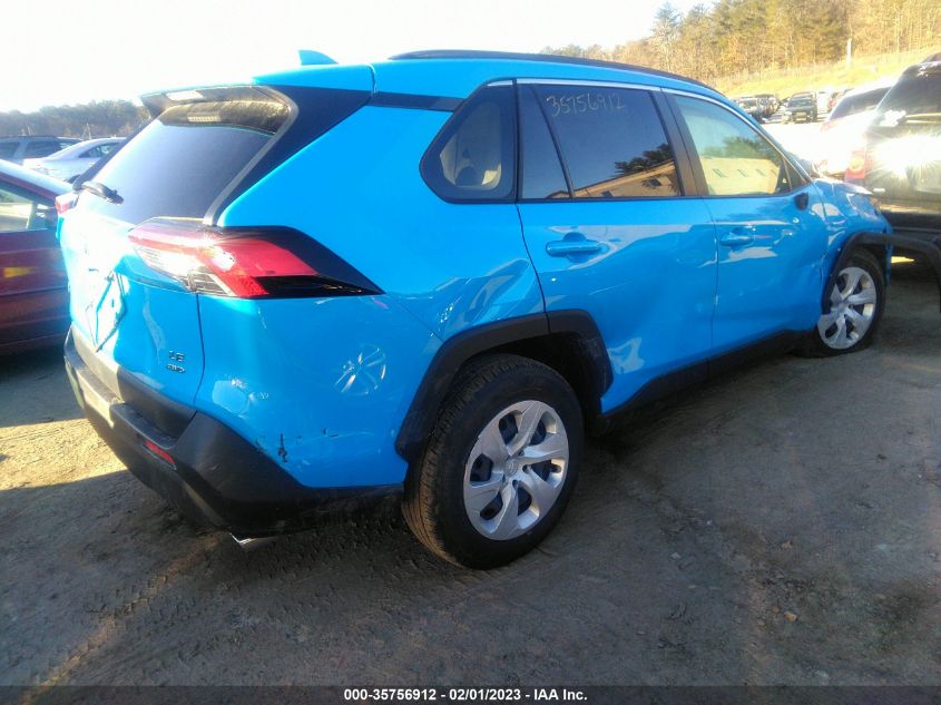 2021 TOYOTA RAV4 LE VIN: JTMF1RFVXMD074930
