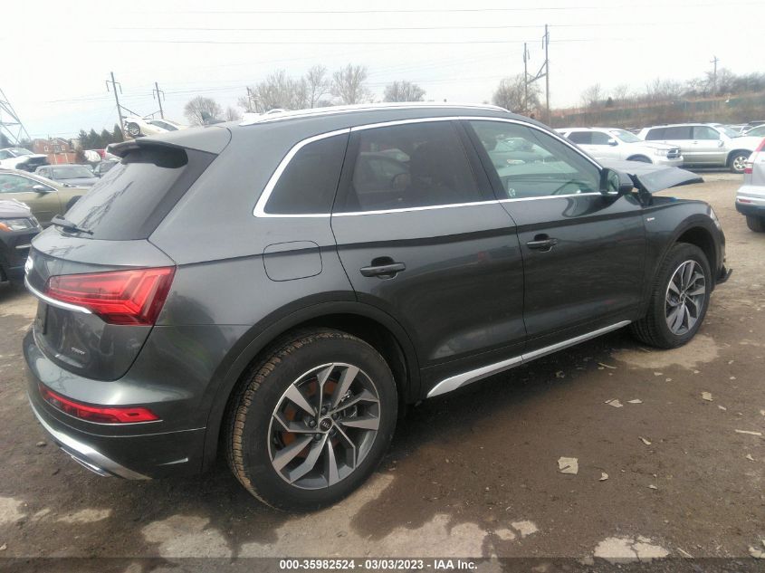 2022 AUDI Q5 S LINE PREMIUM PLUS VIN: WA1EAAFY5N2125863