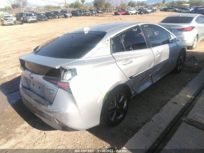 2022 TOYOTA PRIUS L VIN: JTDKAMFU9N3180348