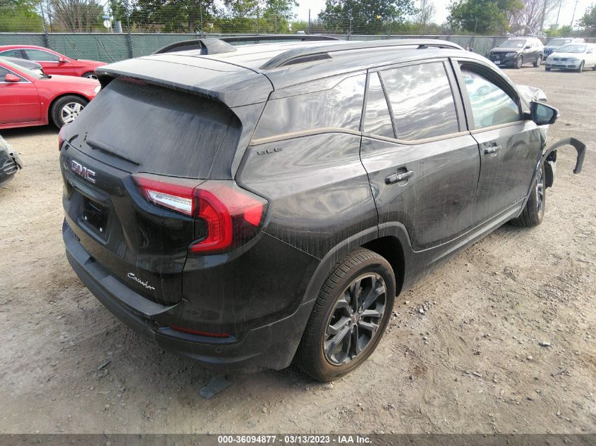 2022 GMC TERRAIN SLE VIN: 3GKALMEV2NL285757