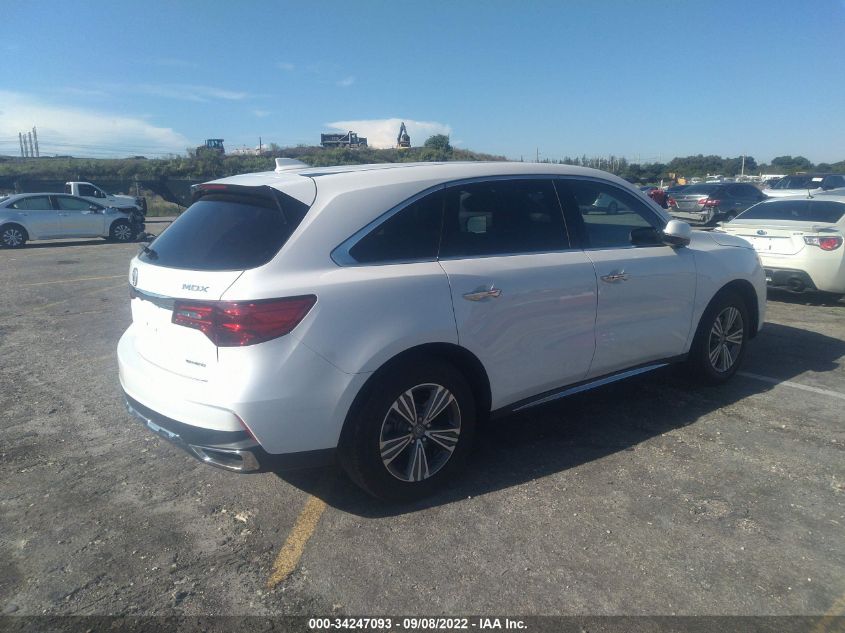 2020 ACURA MDX VIN: 5J8YD4H32LL002656
