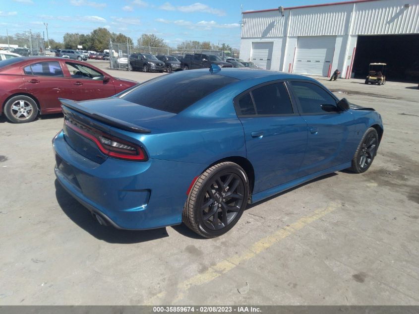 2022 DODGE CHARGER GT VIN: 2C3CDXHG7NH138766