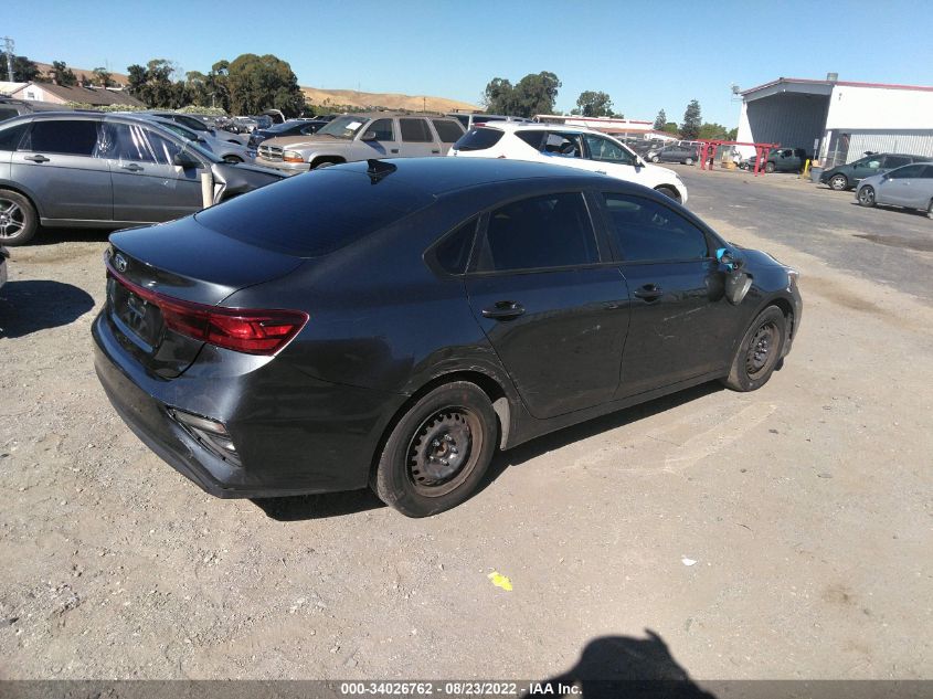 2021 KIA FORTE FE VIN: 3KPF24AD4ME289975